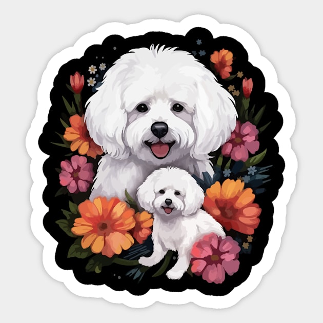 Bichon Frise Mothers Day Sticker by JH Mart